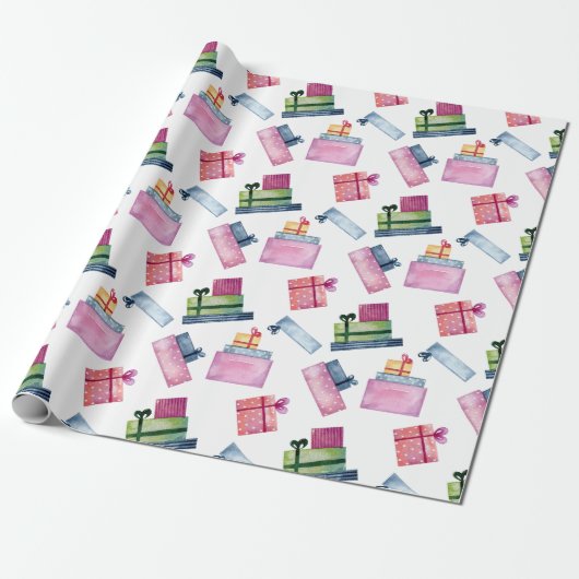Weihnachtsgeschenke Geschenkpapier (Ungerollt)