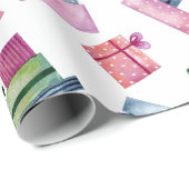 Weihnachtsgeschenke Geschenkpapier (Rolleneckpunkt)