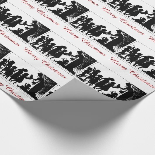 Weihnachtsgeschenke Geschenkpapier (Ecke)