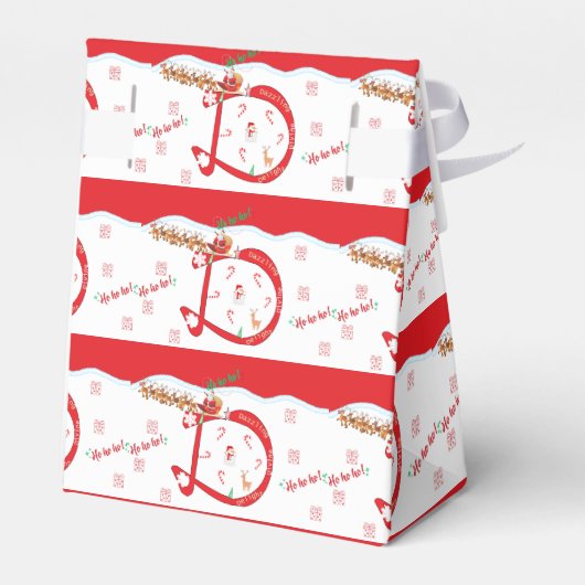 Weihnachtsgeschenke Geschenkschachtel (Rückseite)