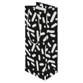 Weihnachtsgeschenke Geschenktüte Für Weinflaschen (Rückseite Schrägansicht)