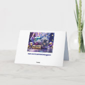 Weihnachtsgeschenke Grußkarte Feiertagskarte (Rückseite)