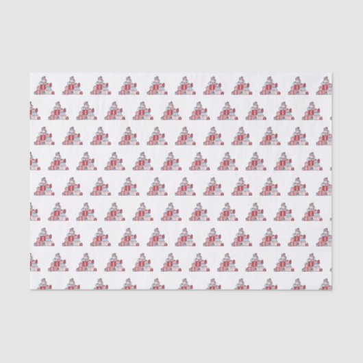 Weihnachtsgeschenke Holiday Tissue Paper Seidenpapier (Vorderseite)