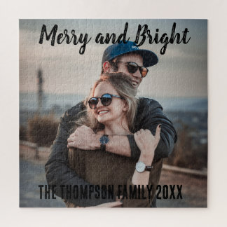 Weihnachtsgeschenke im Foto - fröhlich und hell Puzzle