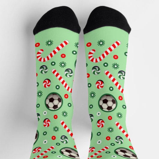 Weihnachtsgeschenke im Fußball Socken (Oben)