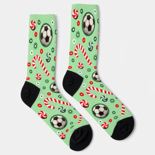 Weihnachtsgeschenke im Fußball Socken (Rechts)