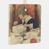 Weihnachtsgeschenke, Jessie Willcox Smith Keramikornament (Rechts)