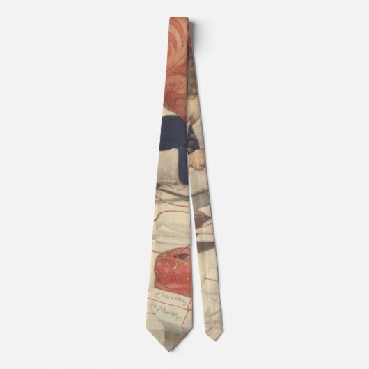 Weihnachtsgeschenke, Jessie Willcox Smith Krawatte (Vorderseite)