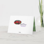 Weihnachtsgeschenke-Karte-D- personalisieren Feiertagskarte (Rückseite)