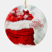 Weihnachtsgeschenke Keramik Ornament (Hinten)