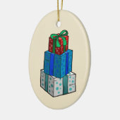 Weihnachtsgeschenke Keramik Ornament (Links)