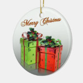 Weihnachtsgeschenke Keramik Ornament (Links)