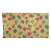 Weihnachtsgeschenke Kissenbezug (Rückseite-Rechts)