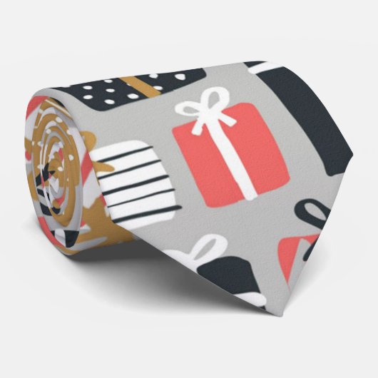 Weihnachtsgeschenke Krawatte (Gerollt)