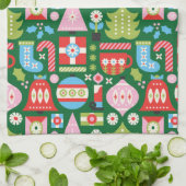 Weihnachtsgeschenke Küchentücher (Gefaltet)