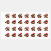 Weihnachtsgeschenke Labels Babyschale mit Geschenk Etiketten (Blatt)