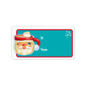 Weihnachtsgeschenke - Labels für Weihnachtsgeschen Adressaufkleber (Vorne)