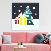 Weihnachtsgeschenke Leinwanddruck (Insitu (Wohnzimmer))