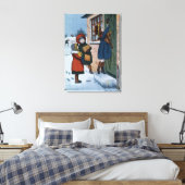 Weihnachtsgeschenke Leinwanddruck (Insitu (Schlafzimmer))