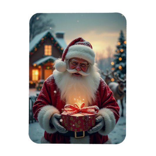 Weihnachtsgeschenke Magnet (Vertikal)
