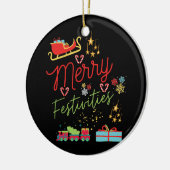 Weihnachtsgeschenke Meriten Keramik Ornament (Links)
