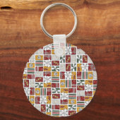 Weihnachtsgeschenke mit Bow Schlüsselanhänger (Vorderseite)