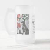 Weihnachtsgeschenke mit Flachbildschirm Mattglas Bierglas (Links)
