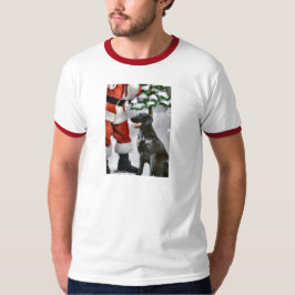 Weihnachtsgeschenke mit Flachbildschirm T-Shirt