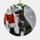 Weihnachtsgeschenke mit flachem Umriss - Ornament (Vorne)