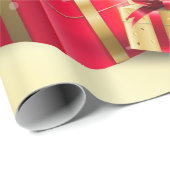 Weihnachtsgeschenke mit Ihren Wünschen, Persönlich Geschenkpapier (Rolleneckpunkt)