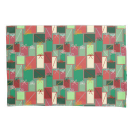 Weihnachtsgeschenke mit Ribbons und Bows Kissenbezug