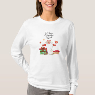 Weihnachtsgeschenke mit Südlichem Weihnachtsmann T-Shirt