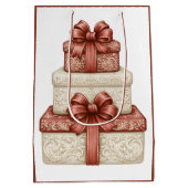Weihnachtsgeschenke Mittlere Geschenktüte (Rückseite)