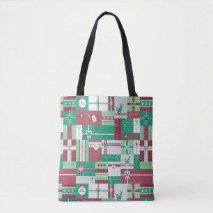 Weihnachtsgeschenke Mosaik Weihnachtsdesign Tasche