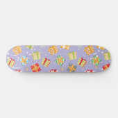 Weihnachtsgeschenke Muster Skateboard (Horizontal)