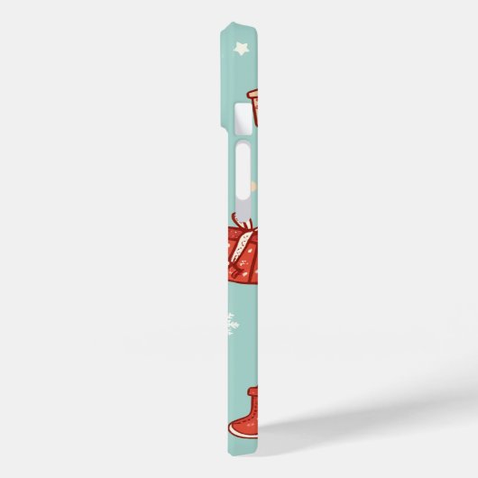 Weihnachtsgeschenke Muster TelefonCase Case-Mate iPhone Hülle (Rückseite / Links)