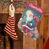 Weihnachtsgeschenke | Name der Kinder Kleiner Weihnachtsstrumpf