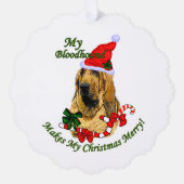 Weihnachtsgeschenke Ornament Karte (Vorderseite)