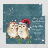 Weihnachtsgeschenke Paare Dusche Einladung (Vorne/Hinten)
