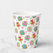 Weihnachtsgeschenke Pappbecher (Rückseite)