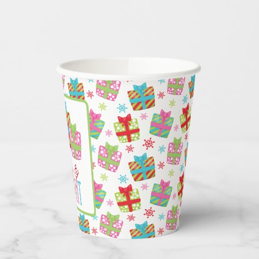 Weihnachtsgeschenke Pappbecher (Links)