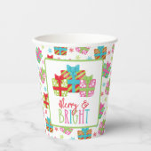 Weihnachtsgeschenke Pappbecher (Vorderseite)