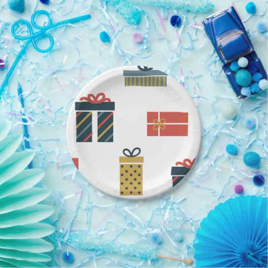 Weihnachtsgeschenke Pappteller (Party)