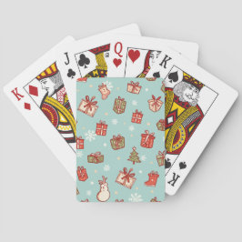 Weihnachtsgeschenke Pattern Card Games Spielkarten