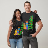 Weihnachtsgeschenke Pixel T-Shirt (Unisex)
