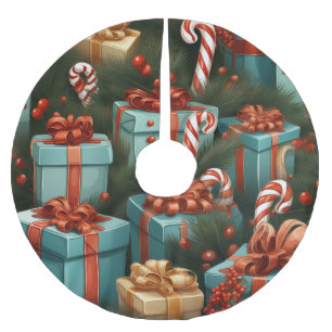 Weihnachtsgeschenke Polyester Weihnachtsbaumdecke