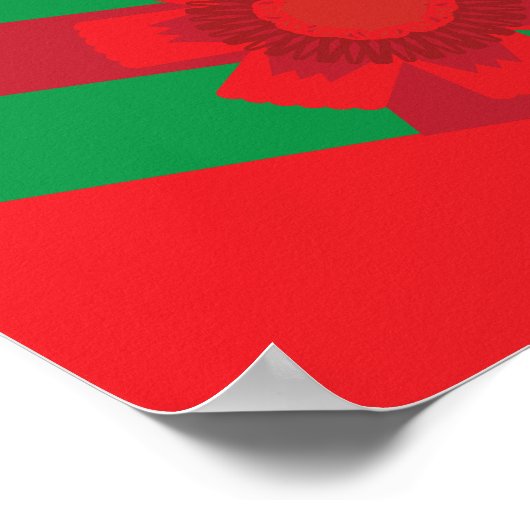 Weihnachtsgeschenke Poster (Ecke)