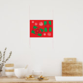 Weihnachtsgeschenke Poster (Küche)