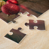 Weihnachtsgeschenke Red Jigsaw Puzzle (Seite)