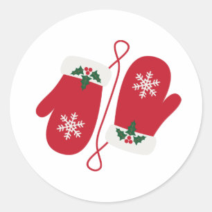 Weihnachtsgeschenke Runder Aufkleber